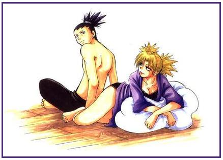 Temari-chan and Shika-kun Comfortable Laziness